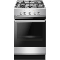 Плита Hansa газова, 50x60см, 67л, емаль, газ контр., нержавіюча сталь