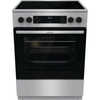 Плита Gorenje електрична склокерамічна, 71л, 60x60см, дисплей, програматор, нерж
