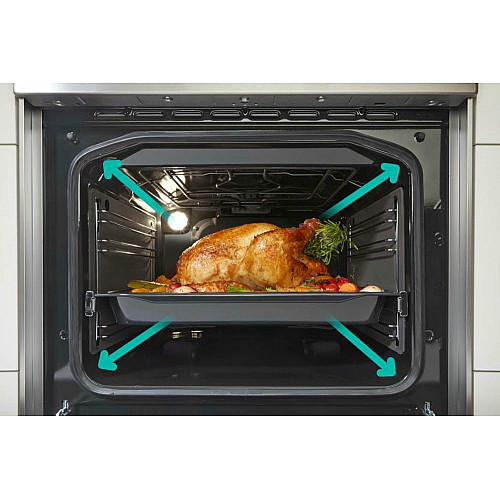 Плита Gorenje електрична , 68л, 50x60см, гриль, білий
