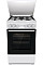 Плита Gorenje комбінована, 68л, 50x60см, емальовані реш, з кришкою, білий