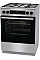 Плита Gorenje комбінована, 71л, 60x60см, дисплей, емальовані реш, програматор IconLed,нерж