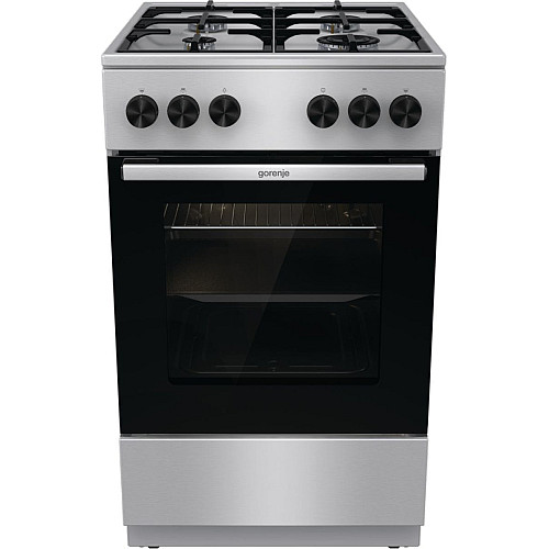 Плита Gorenje газова, 70л, 50x60см, чавун, нерж