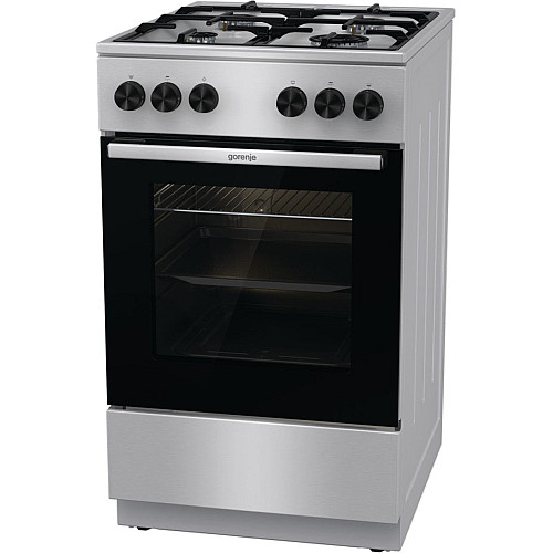Плита Gorenje газова, 70л, 50x60см, чавун, нерж