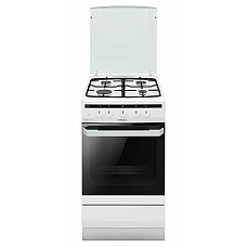 Плита Hansa газова, 56л, 50x60см, чавун, білий
