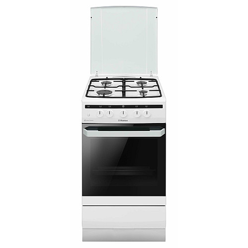Плита Hansa газова, 56л, 50x60см, чавун, білий
