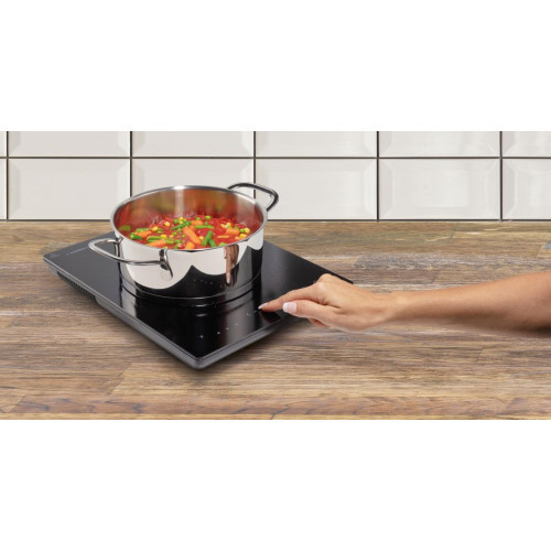 Плитка настільна Gorenje індукційна, конфорок - 1 на 2кВт, керування - сенсорне, таймер, чорний