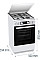 Плита Gorenje комбінована, 70л, 50x60см, IconLed, чавун, з кришкою, білий