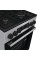 Плита Gorenje комбінована, 70л, 50x60см, металева кришка, дисплей, IconLed, емальовані, сірий