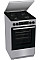 Плита Gorenje комбинированная, 70л, 50x60см, дисплей, IconLed, эмалированные, нерж.