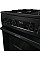 Плита Gorenje комбінована, 62л, 50x60см, дисплей, IconLed, емальовані, чорний