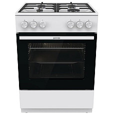 Плита Gorenje газова, 72л, 60x60см, чавун, білий