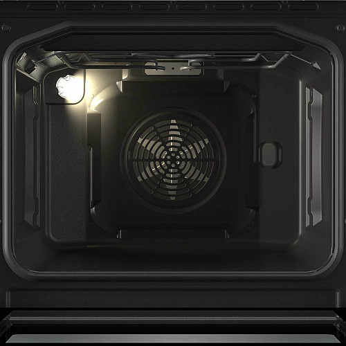 Плита Gorenje комбинированная, 71л, 60x60см, дисплей, IconLed, чугун, белый