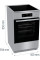 Плита Gorenje електрична індукційна, 70л, 50x60см, дисплей, IconLed, нерж