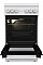 Плита Gorenje комбінована, 68л, 50x60см, емальовані реш, з кришкою, білий