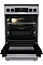 Плита Gorenje електрична склокерамічна, 70л, 50x60см, дисплей, програматор, сірий