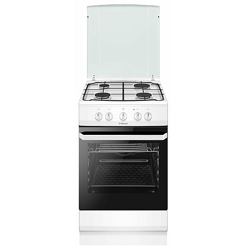 Плита Hansa газова, 70л, 50x60см, газ-контроль, білий