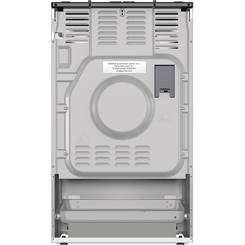 Плита Gorenje комбінована, 70л, 50x60см, дисплей, чавун, нерж