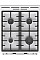 Плита Gorenje комбинированная, 70л, 50x60см, дисплей, чугун, белый