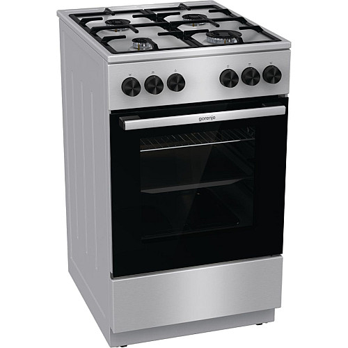 Плита Gorenje газова, 70л, 50x60см, чавун, нерж