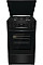 Плита Gorenje комбинированная, 70л, 50x60см, дисплей, чугун, черный