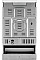 Плита Electrolux электрическая стеклокерамическая, 57л, 50x60см, дисплей, конвекция, черный матовый