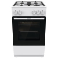 Плита Gorenje газовая, 70л, 50x60см, чугун, белый