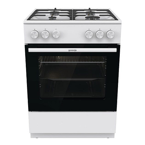 Плита Gorenje газова, 72л, 60x60см, чавун, білий