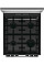 Плита Gorenje комбинированная, 70л, 50x60см, дисплей, IconLed, эмалированные, нерж.