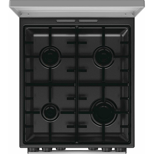 Плита Gorenje комбинированная, 70л, 50x60см, дисплей, IconLed, эмалированные, нерж.