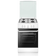 Плита Hansa газова, 70л, 50x60см, газ-контроль, білий