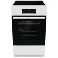 Плита Gorenje электрическая индукционная, 70л, 50x60см, дисплей, программатор IconLed, сочетание конфорок, белый