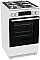 Плита Gorenje комбинированная, 70л, 50x60см, дисплей, чугун, белый