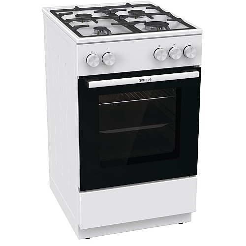 Плита Gorenje газова, 70л, 50x60см, чавун, білий