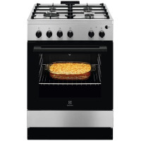 Плита Electrolux газовая, 59л, 60x60см, нерж.