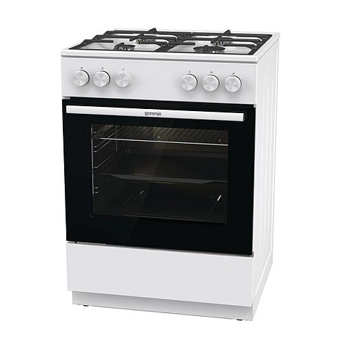 Плита Gorenje газова, 72л, 60x60см, чавун, білий