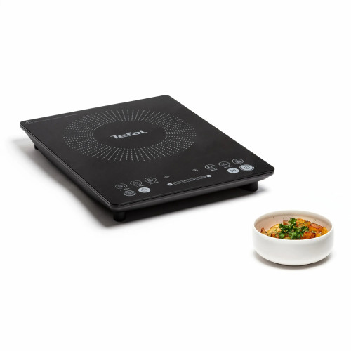 Плитка настільна Tefal індукційна Everyday Slim, конфорок - 1 на 2.1кВт, керування - сенсорне, програм - 6, чорний