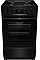 Плита Gorenje комбінована, 62л, 50x60см, дисплей, IconLed, емальовані, чорний
