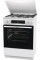 Плита Gorenje комбінована, 71л, 60x60см, дисплей, чавун,з кришкою, програматор IconLed, білий