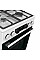 Плита Gorenje комбинированная, 70л, 50x60см, дисплей, IconLed, чугун, белый