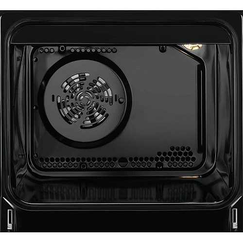 Плита Electrolux электрическая стеклокерамическая, 57л, 50x60см, дисплей, конвекция, черный матовый