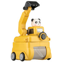 Пляшка для води ARDESTO Excavator 500мл, пластик, жовтий