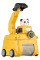 Пляшка для води ARDESTO Excavator 500мл, пластик, жовтий