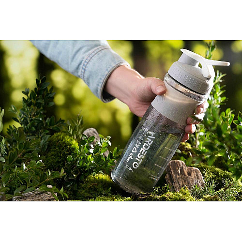 Пляшка для води ARDESTO Smart bottle, 1000мл, тритан, сірий