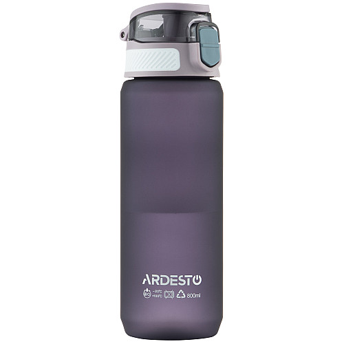 Пляшка для води ARDESTO Matte 800мл, пластик, фіолетовий