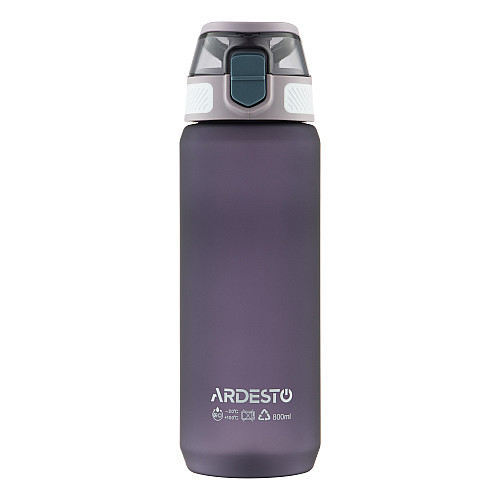 Пляшка для води ARDESTO Matte 800мл, пластик, фіолетовий