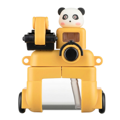 Пляшка для води ARDESTO Excavator 500мл, пластик, жовтий