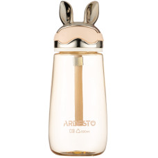 Пляшка для води ARDESTO Bunny 600мл, пластик, жовтий