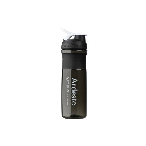 Пляшка для води ARDESTO Smart bottle, 1000мл, тритан, чорний