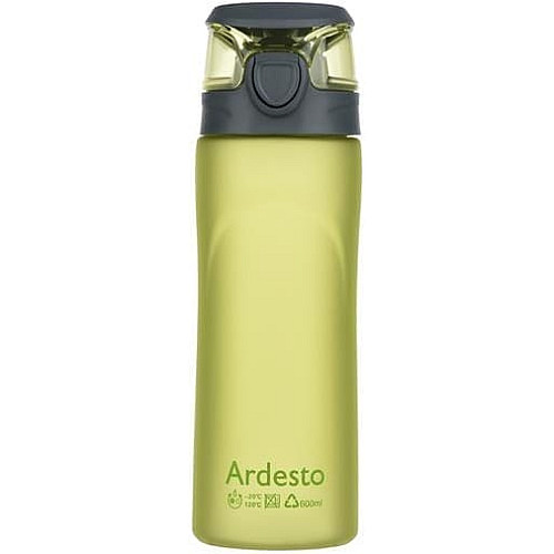 Пляшка для води ARDESTO, 600мл, пластик, зелений