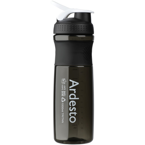Пляшка для води ARDESTO Smart bottle, 1000мл, тритан, чорний